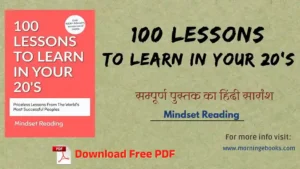 100 Lessons to Learn in Your 20s