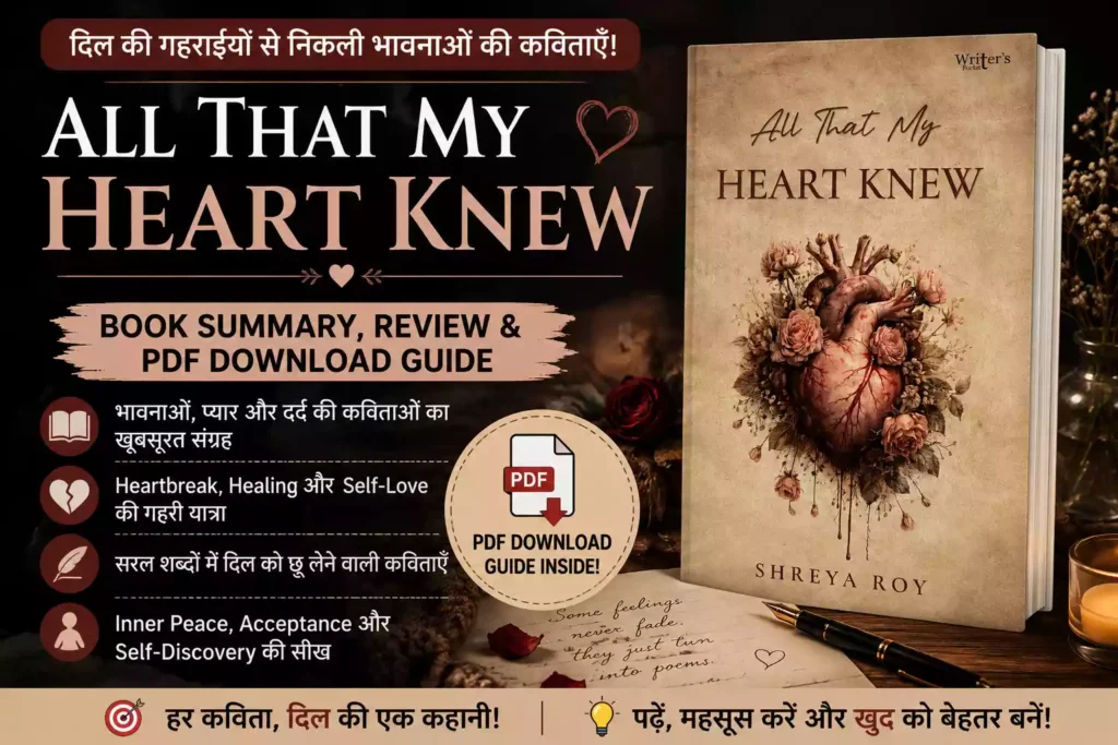 Poetry book All That My Heart Knew