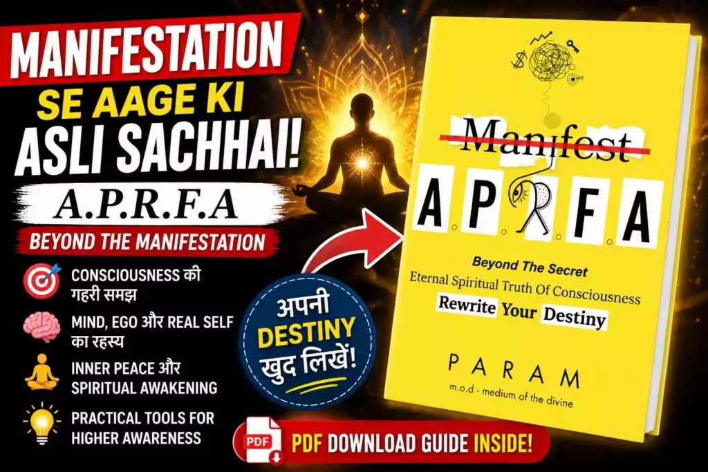 A.P.R.F.A Beyond The Manifestation book summary
