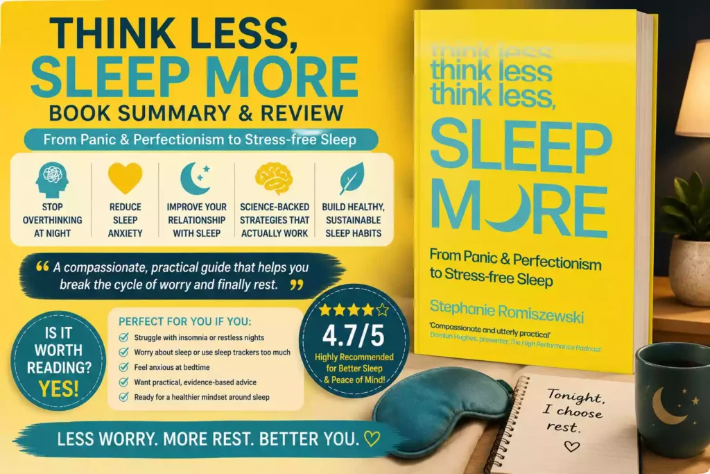 think less sleep more