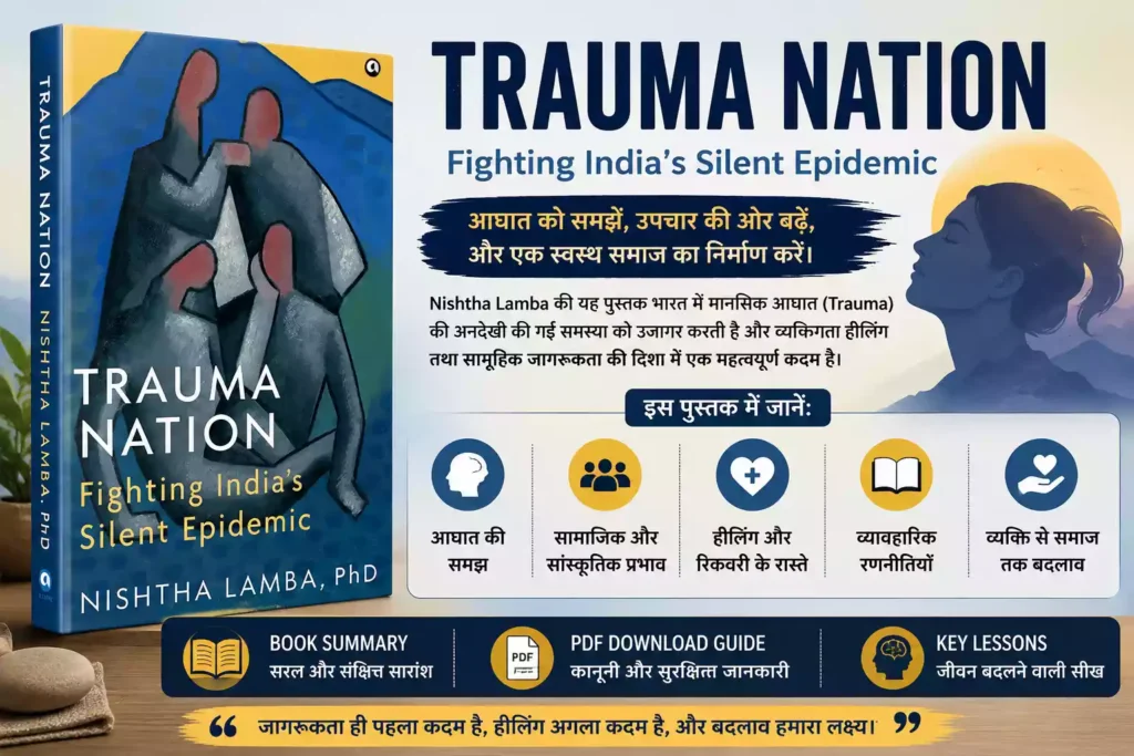 Trauma Nation: Fighting India’s Silent Epidemic
