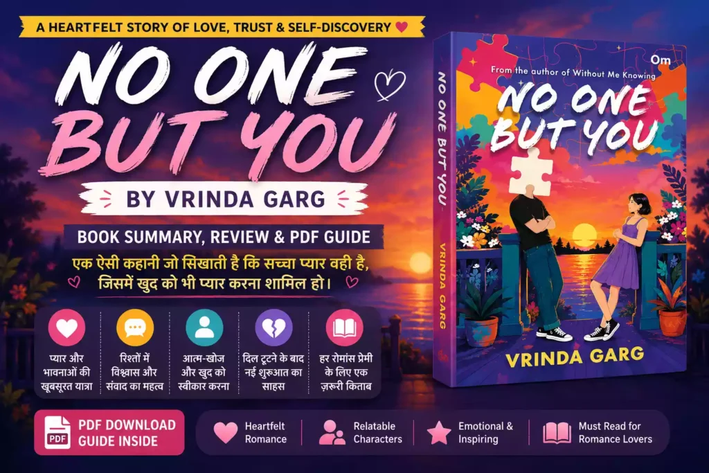 No One But You by Vrinda Garg book