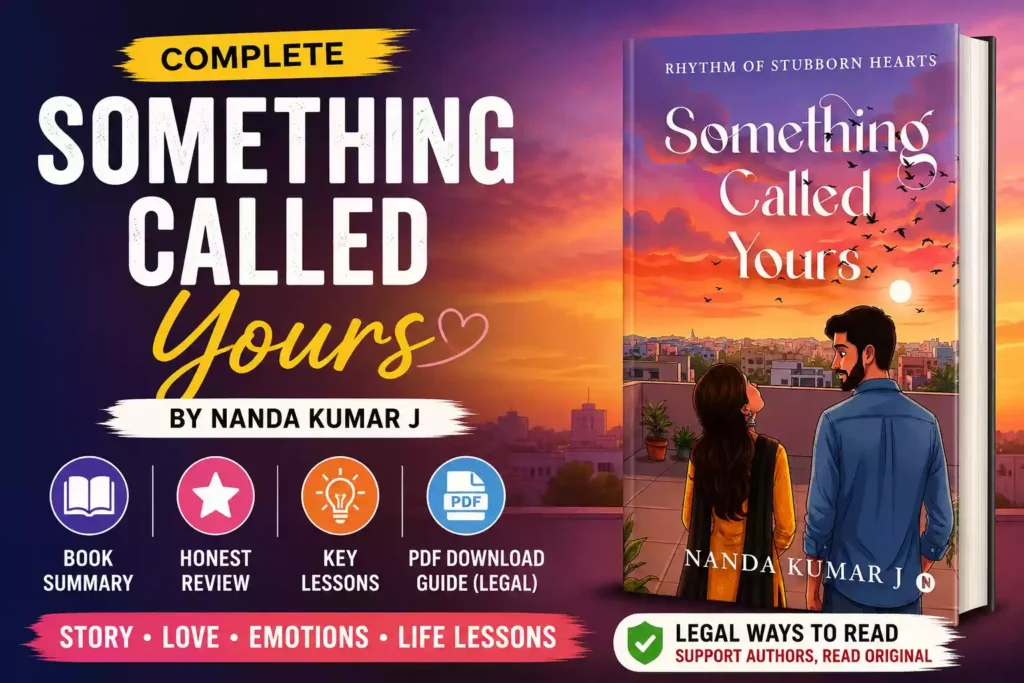 Something Called Yours by Nanda Kumar J book summary & PDF Download