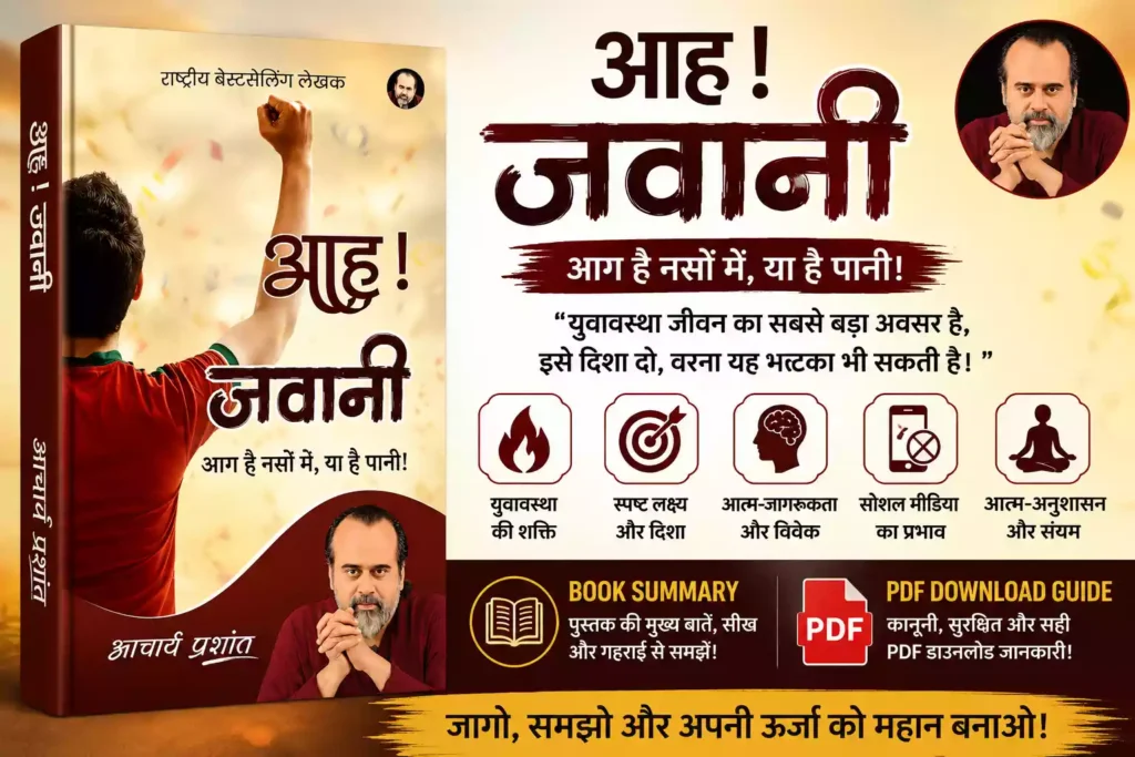 Aah Jawani Acharya Prashant book summary
